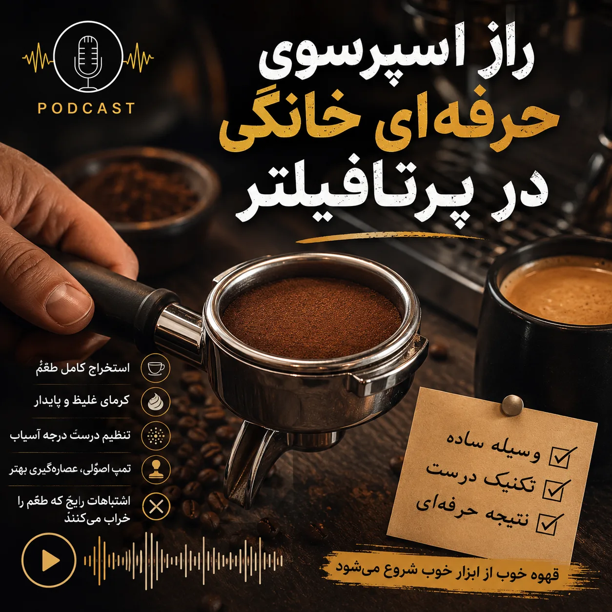 انواع پرتافیلتر دستگاه اسپرسوساز؛ بررسی کامل تفاوتها، کاربردها و راهنمای انتخاب بهترین پرتافیلتر در سال 2026 3 3522