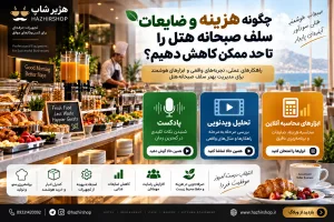 چگونه هزینه و ضایعات سلف صبحانه هتل را تا حد ممکن کاهش دهیم؟