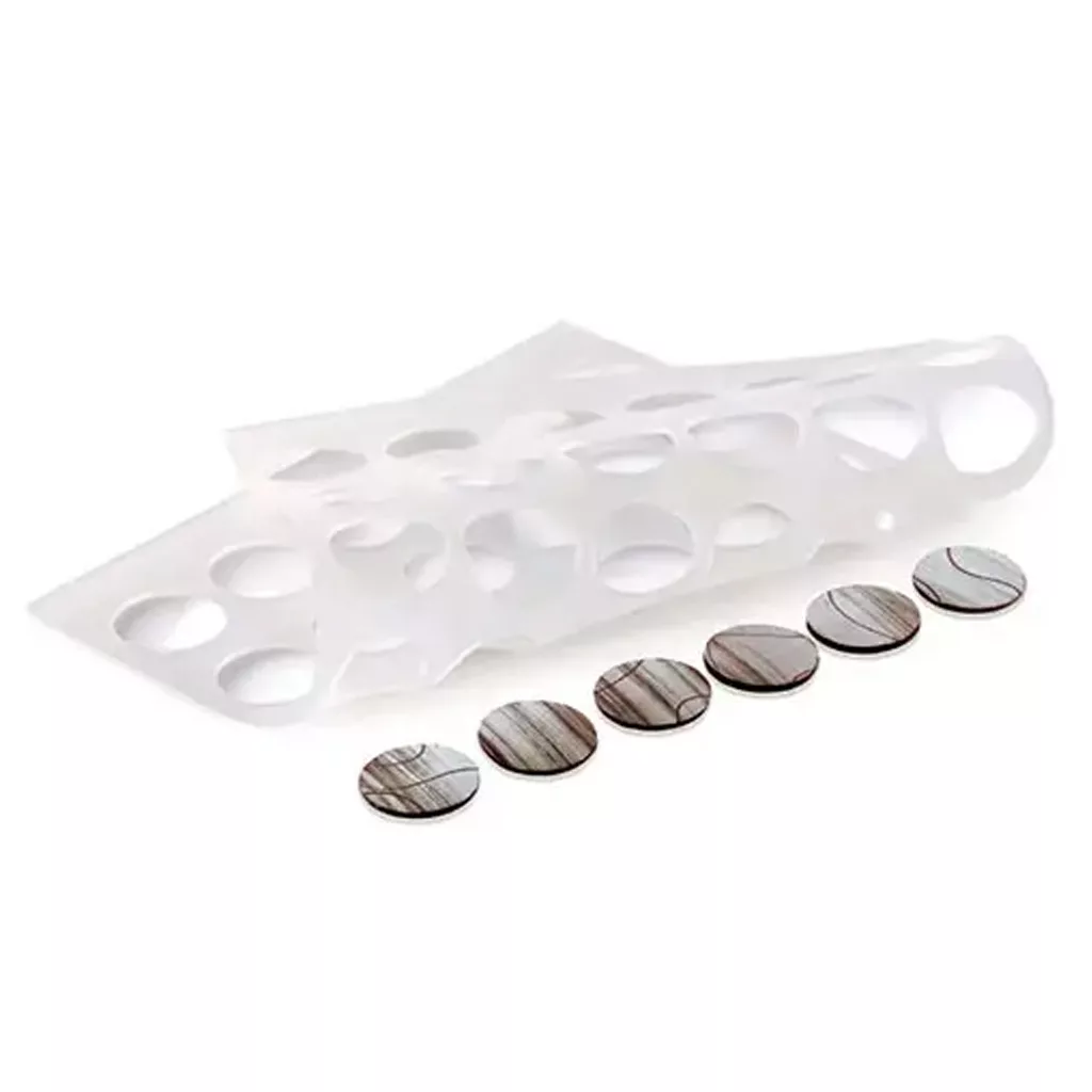 قالب سیلیکونی سیلیکومارت Round Chablon 2pcs
