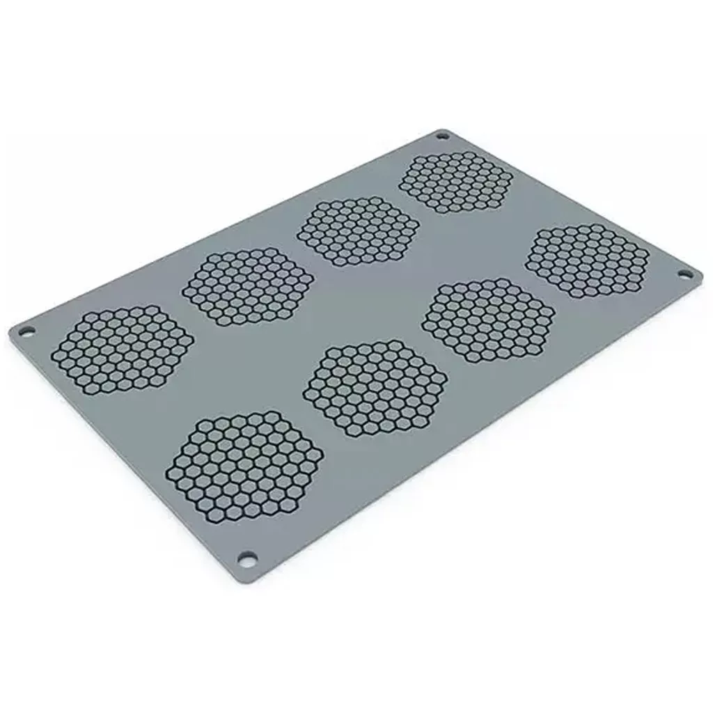 قالب سیلیکونی گارنیش پاونی مدل GG047S