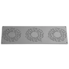 قالب سیلیکونی گارنیش پاونی مدل GG061