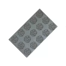 قالب سیلیکونی گارنیش پاونی مدل PR002S