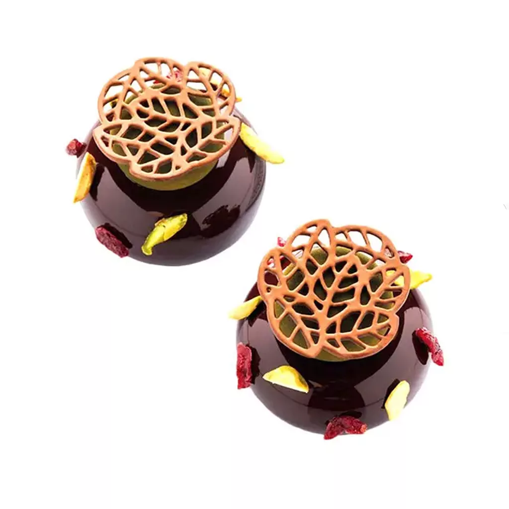 قالب سیلیکونی گارنیش پاونی مدل PR002S