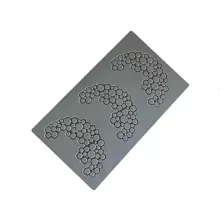 قالب سیلیکونی گارنیش پاونی مدل PR004S