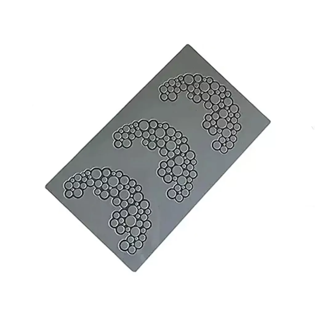 قالب سیلیکونی گارنیش پاونی مدل PR004S