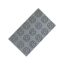 قالب سیلیکونی گارنیش پاونی مدل PR005S