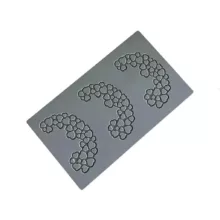 قالب سیلیکونی گارنیش پاونی مدل PR007S