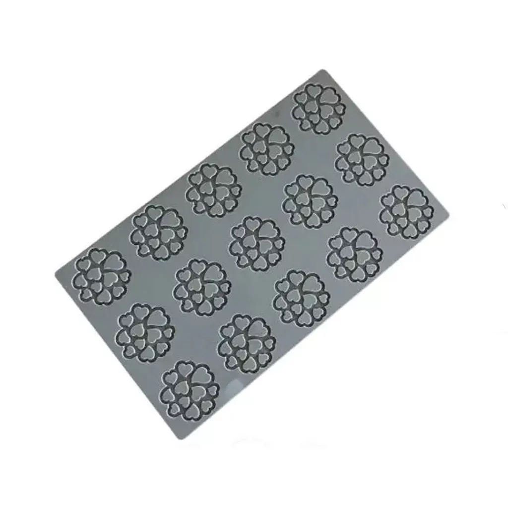 قالب سیلیکونی گارنیش پاونی مدل PR008S