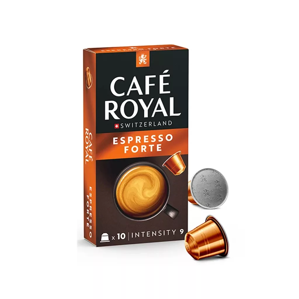 کپسول قهوه اسپرسو فورته Cafe Royal