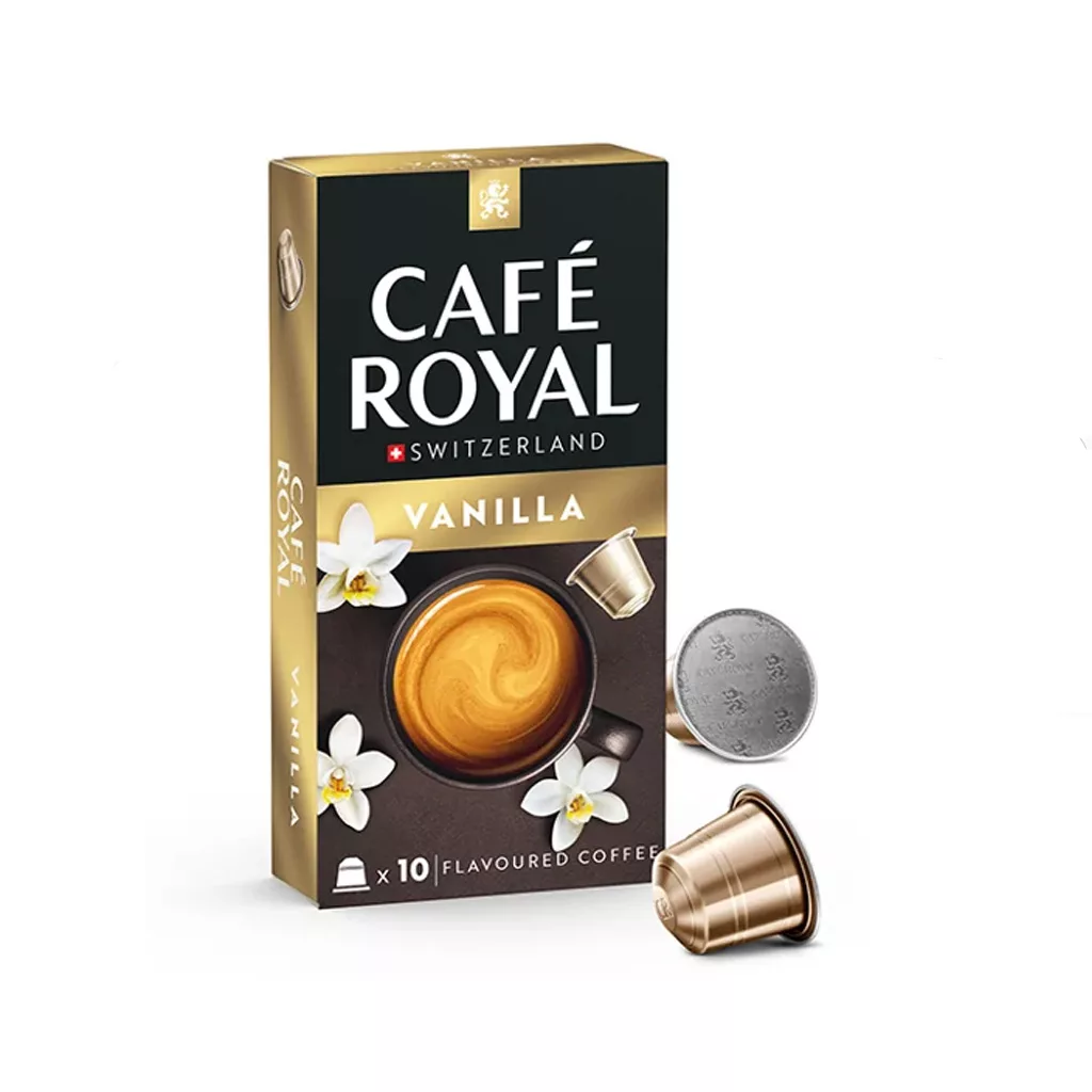 کپسول قهوه با طعم وانیل Cafe Royal