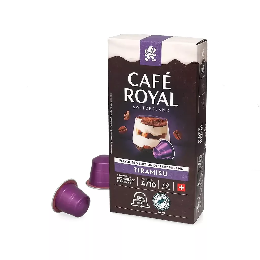 کپسول قهوه تیرامیسو Cafe Royal