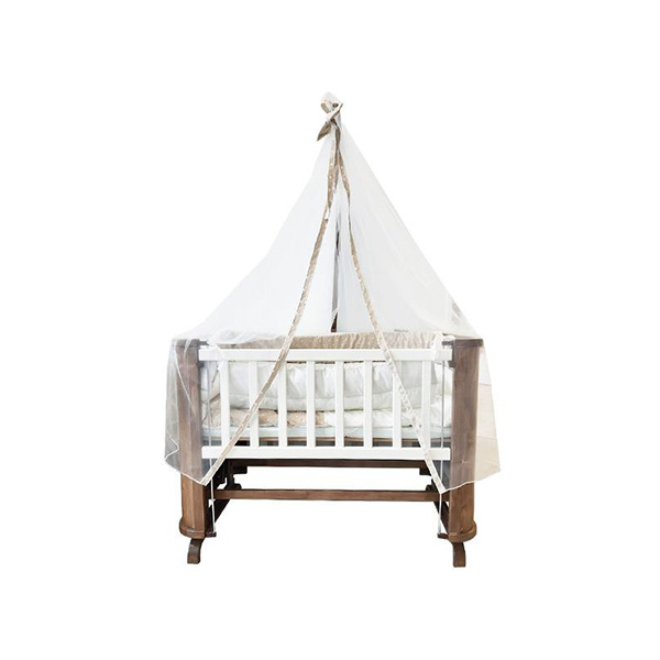 تخت و گهواره نوزاد چوبی مدل میلان JUDYCO